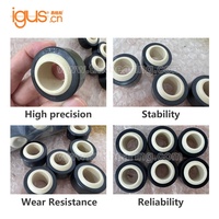 Pelicin mandiri Jerman IGUS KGLM bantalan 2mm-30mm KGLM-10 KGLM-12 KGLM-14 KGLM-18 KGLM-20 bantalan bulat Resin