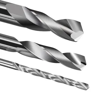 KF Tungsten Steel Alloy Twist Drill Bits Milling Cutter Drill Bit For Metal Drilling