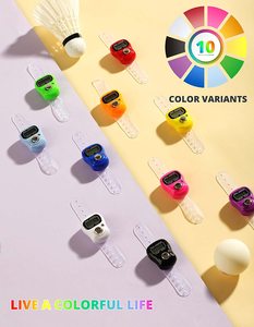 Ngón Tay Vòng Phong Cách 99999 Đếm 5-Chữ Số Hiển Thị Tally Điện Tử Ngón Tay Truy Cập Clicker Cho Đan Crochet Huấn Luyện Golf - Product Image 5