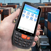 Terminal portable robuste avec clavier numérique, PDA industriel Android 12/15 GMS, scanner 2D CM60, 4G LTE, NFC, IP65, 4000 mAh