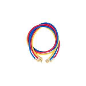 Set Alat Ukur Tekanan Refrigeran Digital HVAC 4-Way Manifold <span class=keywords><strong>Gauge</strong></span> Double-An SA1104 Grosir, Kit Alat Ukur Sistem HVAC Tembaga 80mm - Product Image 4