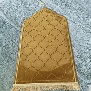 Tappetino da preghiera per tappeto da preghiera per adulti con spugna spessa confortevole con Design in rilievo per la preghiera musulmana - Product Image 2