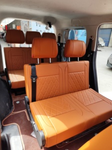 Siège-lit pliable AutoLiuMa pour camping-car, siège universel pour camping-car, revêtement en cuir imperméable, design ergonomique - Product Image 4