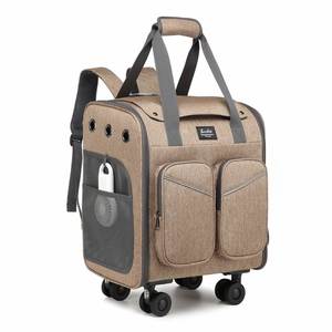 Breathable Mesh Pet <b>Tote</b> <b>Bag</b>, Oxford Cloth Foldable <b>Cat</b> Carrier Airline Approved Travel <b>Bag</b> - Product Image 1