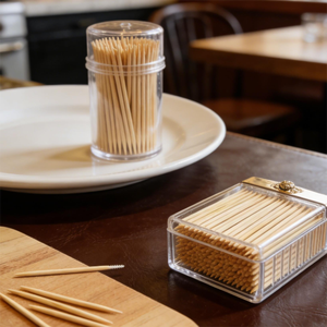 Vente directe usine, Meilleure vente, <span class=keywords><strong>Prix</strong></span> abordable, Cure-dents à double tête en bambou de haute qualité pour le nettoyage des dents, le barbecue et les fruits - Product Image 3