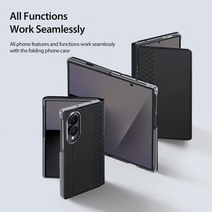 เคสโทรศัพท์แบบพับได้สำหรับ Z Fold 8 พร้อมช่องใส่บัตรในตัวและขาตั้งแบบพับได้ - Product Image 1