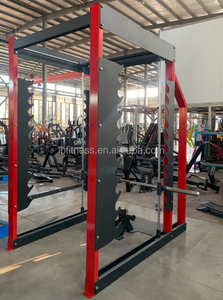 Lanbo B1051 Power Rack <span class=keywords><strong>Smith</strong></span> Entrenamiento Gimnasio Uso Comercial Heavy Duty Rack 3D <span class=keywords><strong>Smith</strong></span> - Product Image 3