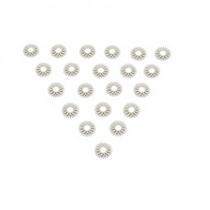 Componentes del movimiento del <span class=keywords><strong>reloj</strong></span>: NH35 NH36 <span class=keywords><strong>Rueda</strong></span> de hora, Caja de tensión, Piñón de semana, <span class=keywords><strong>Rueda</strong></span> de transmisión del calendario de domingo - Product Image 4