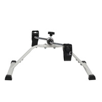 Mini-vélo d'exercice portable en acier, pédalier d'entraînement écologique antidérapant pour la maison et la salle de sport intérieure