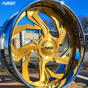 Rines NJQS Personalizados de 24, 26, 28 y 30 Pulgadas, Estilo <span class=keywords><strong>Trapstar</strong></span>, Borde Profundo, 6x139.7, 5x120.7, para Classic Caprice, GMC Yukon, Suburban, Ruedas Forjadas - Product Image 2
