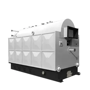 DZH manual bio-waste burner stove boiler for bathing residential heating water heating steam boiler