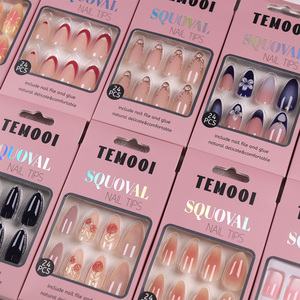 <span class=keywords><strong>Faux</strong></span> Ongles en Gros à Presser, Boîte Cadeau Personnalisée, Ongles Artificiels à Poser - Product Image 1