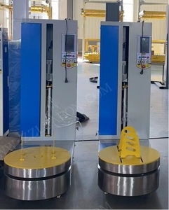 Giá tốt PLC hệ thống kiểm soát hành lý máy bao bì Vali máy đóng gói nhỏ quanh co máy đóng gói cho sân bay - Product Image 6