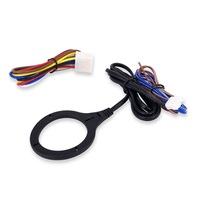 Système antivol de voiture, bouton poussoir de moteur avec allumage de verrouillage automatique, arrêt de démarrage RFID