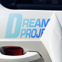 Autocollants de voiture en vinyle personnalisés en gros, découpés à la forme, imperméables, pour vitres et pare-chocs de camion, avec logo personnalisé