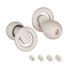 Tapones de Protección Auditiva Personalizados, Tapones para los Oídos con Cancelación de Ruido para Dormir, 33dB, Tapones de Silicona Suaves Reutilizables - Product Image 4