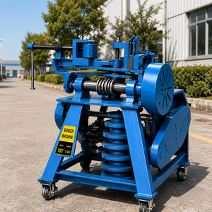 Máquina Dobladora de Tubos Semiautomática Sunjac STB-3 Azul, 180 Grados, Doblado de Acero al Carbono, Alta Precisión, Uso Industrial - Product Image 1