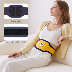 Cinturón masajeador de cintura para terapia de pulso <span class=keywords><strong>EMS</strong></span> TENS con terapia de luz roja para estimulación muscular y alivio del dolor - Product Image 2