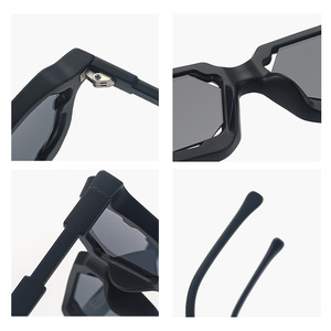 แว่นกันแดดทรงรี ยูนิค เฟรม OEM สำหรับผู้ชาย ป้องกันแสง UV400 ป้องกันแสงสะท้อน เหมาะสำหรับขับรถ ยูนิเซ็กส์ วินเทจ ขายส่ง เลนส์หลากสี แฟชั่น รับทำโลโก้ - Product Image 5