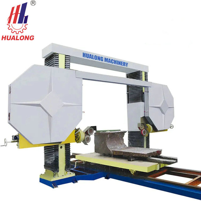 Hualong HLSJ 5 Axis CNC Diamond Wire Saw Stone Cutting Machine for Granite Marble Diamond Saw Cutting Machines for Stone