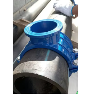 <span class=keywords><strong>Selle</strong></span> de raccordement en fonte ductile basse pression avec bande de fixation en acier inoxydable, pour tuyaux DI/acier, et pour applications eau (PE/PVC) - Product Image 5