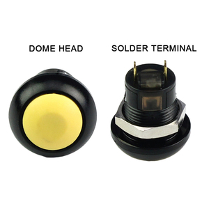 12 mét gắn lỗ moushroom Head <span class=keywords><strong>push</strong></span> <span class=keywords><strong>button</strong></span> chuyển 2pin latching IP67 nhựa không thấm nước mini <span class=keywords><strong>push</strong></span> <span class=keywords><strong>button</strong></span> chuyển mà không cần LED - Product Image 6