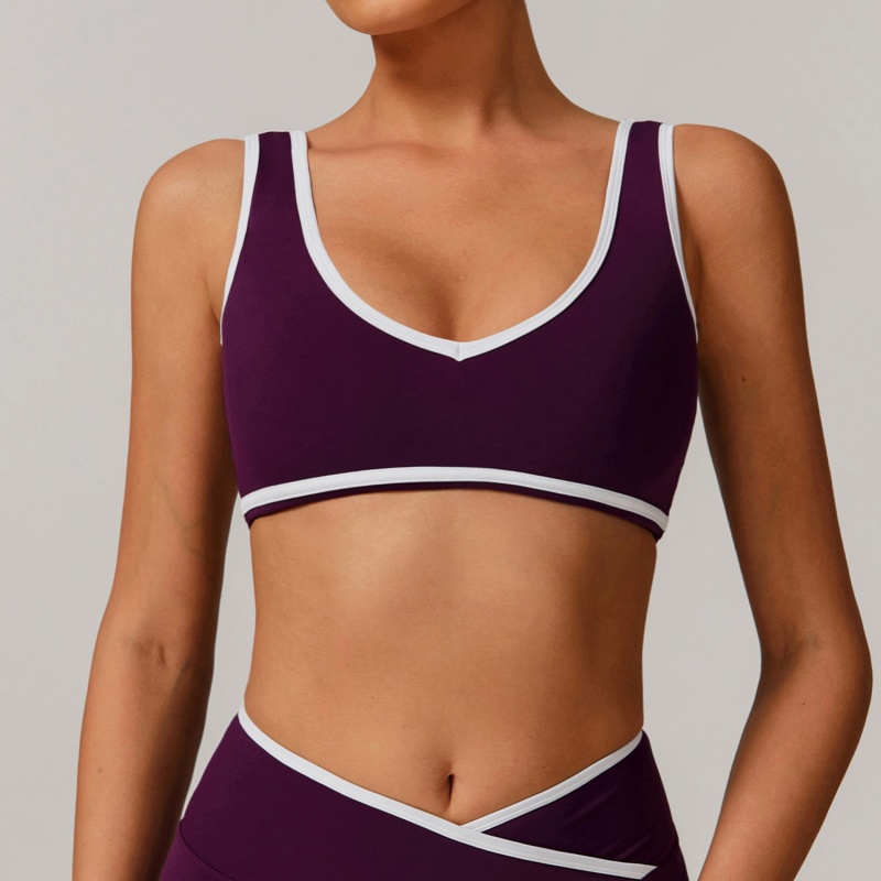 Dark Purple Bra