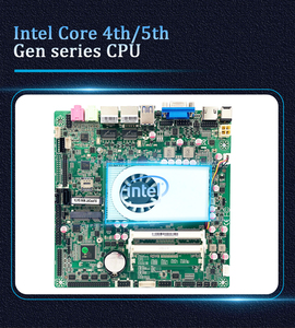 Placa Base Mini ITX Haswell de 5ª y 4ª Generación con CPU I3 5005U I5 5350U, 2 Realtek RTL8111 Gigabit Network, 6COM232, DDR3 - Product Image 2