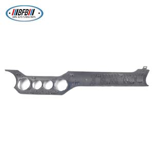 Panneau de tableau de bord de Console centrale en Fiber de carbone 4 trous de remplacement pour Ford Mustang GT modèle accessoires intérieurs de voiture - Product Image 4