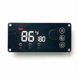 ตัวควบคุมเตาปิ้งย่างแบบดิจิตอล PID พร้อม WiFi - ช่องเสียบหัววัดอุณหภูมิเนื้อ 3 ช่อง - Product Image 1