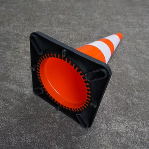 700mm đường cao tốc tín hiệu linh hoạt PVC đường nón phản quang an toàn giao thông nón - Product Image 3