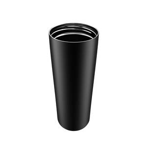 Tumbler e <span class=keywords><strong>Shaker</strong></span> isolati sottovuoto con rivestimento in polvere <span class=keywords><strong>nero</strong></span> a doppia parete - Product Image 5