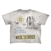 T-shirts Homme 100% Coton 200 g/m² Style Hip-Hop Oversize Délavé Effet Vieilli Manches Courtes – Fournisseur d'Usine Commande en Gros