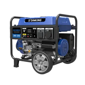 Dinking Power 110V 220V 50HZ 2.7KW 3.0KW avviamento manuale generatore a benzina ad alta efficienza per uso commerciale