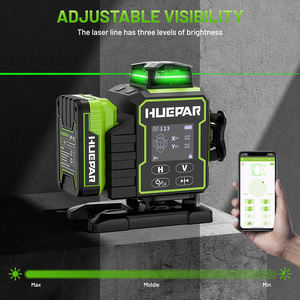 Nivel Láser Rotatorio <span class=keywords><strong>Huepar</strong></span> W04CG de 16 Líneas Verdes para Exteriores, para Topografía de Paredes - Product Image 3