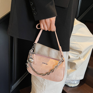 2026 New Arrival Niche-Style Women's Bag Fashionable Chain Crossbody Simple Versatile Small <b>Square</b> Shoulder Bag - Product Image 3