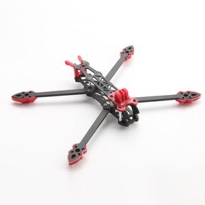 Kit de châssis de quadricoptère Ruiqi Mark 4 7 pouces 295 mm en fibre de carbone rouge pour accessoires de course FPV Freestyle RC - Product Image 1
