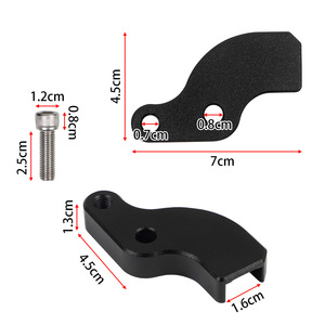 Kit de Asistencia de Cambio Neutral CNC para Harley M8 2018-2025, Pieza de Montaje de Caja de Cambios de Aleación de Aluminio Negra - Product Image 1