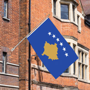 批发3x5ft英尺科索沃三角旗68D/100D聚酯可定制所有国家由可靠供应商快速交货 - Product Image 6