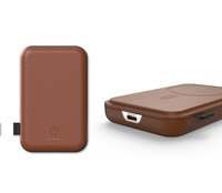 Chargeurs multifonctions en cuir PU Magsafered Power Bank portatil Magnetic Fast Charging 15W Wireless Power Banks for Outdoor