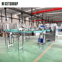 Customized Beer Filling Machines Line Automatic Carbonated Drink Can Filling Seaming Machine for Soda Beer