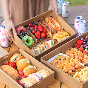 Miễn Phí Mẫu Tùy Chỉnh Thực Phẩm Hộp Bao Bì Tùy Chỉnh In Colour Bao Bì Có Thể Tái Chế Gấp Hộp Giấy Phân Hủy Sinh Học Hộp Giấy - Product Image 1