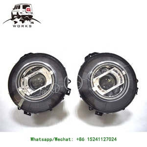 G classe W463 aggiornamento W463A W464 G63 G65 auto fari fari 1990 ~ 2018 anno W463 G63 a new car testa luci con LED - Product Image 5