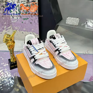 Baskets de sport de luxe pour hommes, de créateur, haute qualité, décontractées, pour le basketball, le skateboard, la course et la marche, souples et tendance - Product Image 2