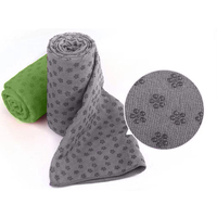 Offre Spéciale Serviette de Tapis de Yoga Pliable Personnalisée Antidérapante Lavable Absorbante et Économique