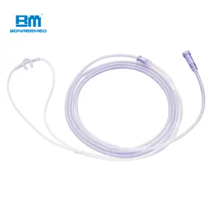 Medical Disposable Over- the-ear Design Nasal Oxygen Cannula With Star Tubing Lumen