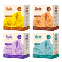 Nourriture humide pour chat à base de poulet, en sachet, sans sucre, naturelle, crémeuse, friandise à lécher, OEM, marque privée, vente en gros, personnalisée pour chat