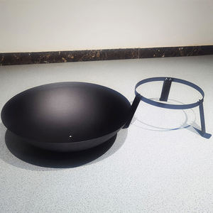 Vente en gros bon marché, patio extérieur, jardin, foyer en métal, <span class=keywords><strong>brasero</strong></span> circulaire pour barbecue, bol de foyer en acier corten - Product Image 6