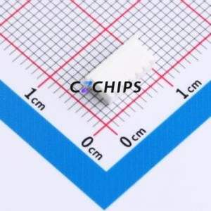 WAFER-MX125JK-6A Housing (Wire-to-Board / Wire-to-Wire) P=1.25mm Connector 1.25mm 1 6 White - Product Image 2