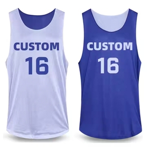 Vêtements de basketball et de football à sublimation, séchage rapide, maillot de basketball réversible personnalisé, maillots de basketball réversibles double couche - Product Image 2